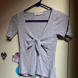 Urban Outfitters Bowtie crop top